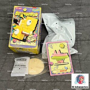 SpongeBob SquarePants Daily Quirks Series Figures Pop Mart, Flat
